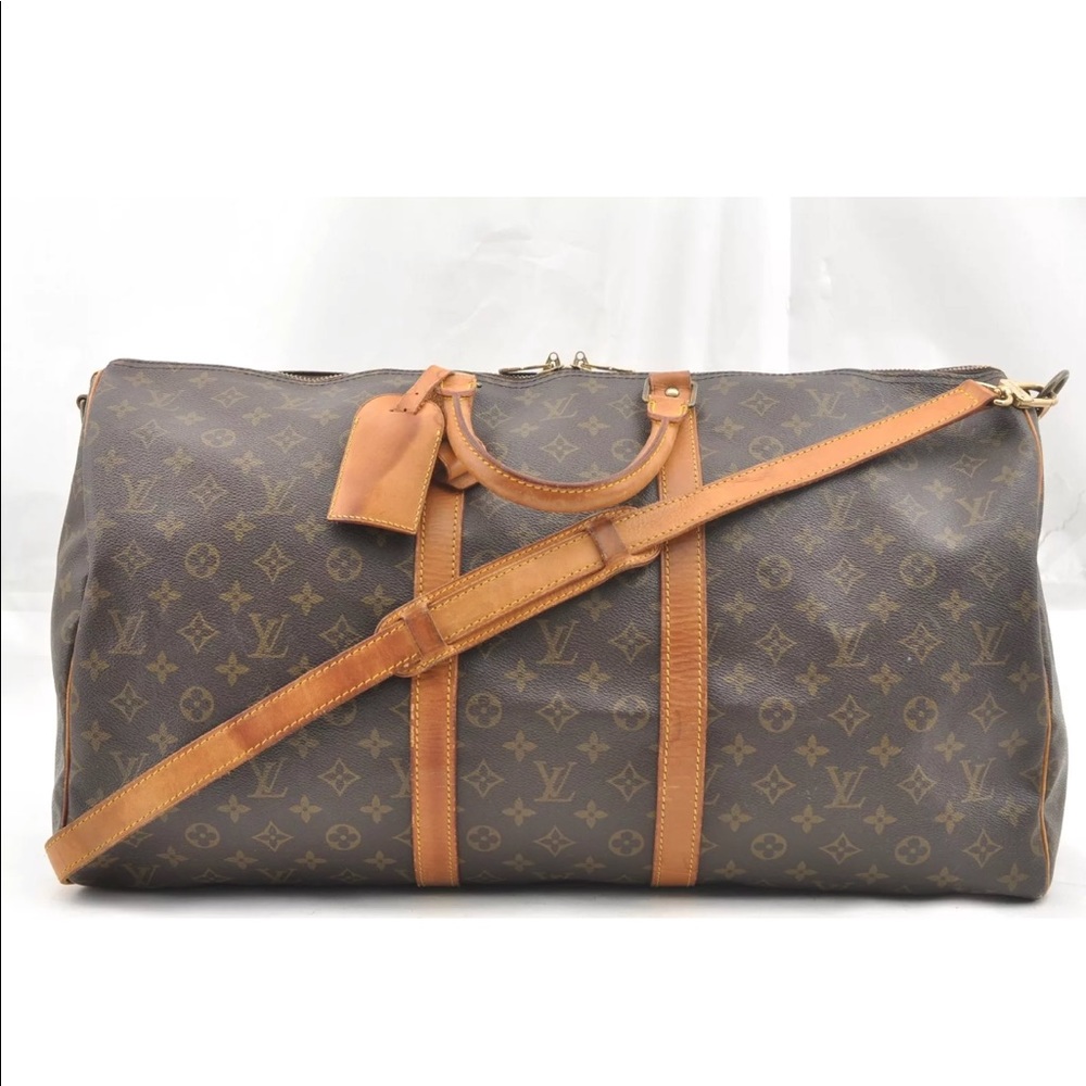Louis Vuitton Monogram Keep All 55 Bandouliere Bag